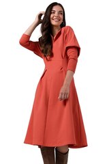 Suknelė moterims BeWear LKK1857951903, oranžinės kaina ir informacija | Suknelės | pigu.lt