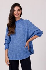 Megztinis moterims BE Knit LKK1858262942, mėlynas kaina ir informacija | Megztiniai moterims | pigu.lt