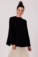 Megztinis moterims BE Knit LKK1858272942, juodas цена и информация | Женские кофты | pigu.lt