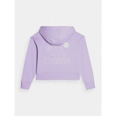 Megztinis mergaitėms 4F, violetinis цена и информация | Свитеры, жилетки, пиджаки для девочек | pigu.lt