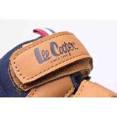 Aulinukai berniukams Lee Cooper LCJ-22-29-1322K, smėlio spalvos цена и информация | Детские сапоги | pigu.lt