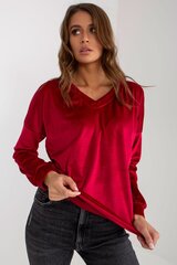 Džemperis moterims Relevance LKK1859572942, raudonas kaina ir informacija | Džemperiai moterims | pigu.lt