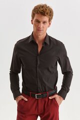 Marškiniai vyrams Top Secret LKK174229.1169, rudi kaina ir informacija | Vyriški marškiniai | pigu.lt