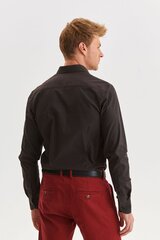 Marškiniai vyrams Top Secret LKK174229.1169, rudi цена и информация | Мужские рубашки | pigu.lt