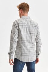 Marškiniai vyrams Top Secret LKK174286.1170, pilki цена и информация | Рубашка мужская | pigu.lt