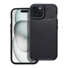 Carbon Premium чехол для Iphone 15Pro Max черный цена и информация | Чехлы для телефонов | pigu.lt