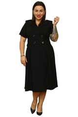 Suknelė moterims Karko LKK176577.5618, juoda kaina ir informacija | Suknelės | pigu.lt