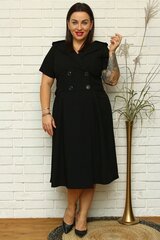 Suknelė moterims Karko LKK176577.5618, juoda цена и информация | Платья | pigu.lt