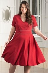 Suknelė moterims Karko LKK178555.5618, raudona kaina ir informacija | Suknelės | pigu.lt