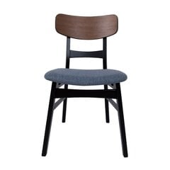 Kėdė Home4You Mia, mėlyna kaina ir informacija | Virtuvės ir valgomojo kėdės | pigu.lt