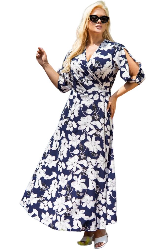 Suknelė moterims Karko Lkk182182.4791, mėlyna kaina ir informacija | Suknelės | pigu.lt