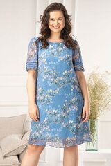 Suknelė moterims Karko Lkk180445.4791, mėlyna kaina ir informacija | Suknelės | pigu.lt