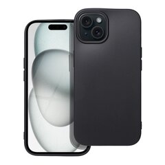 Soft dėklas dėl Iphone 15 Plus juodas kaina ir informacija | Telefono dėklai | pigu.lt