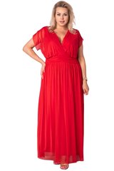 Suknelė moterims Karko LKK175249.5618, raudona kaina ir informacija | Suknelės | pigu.lt