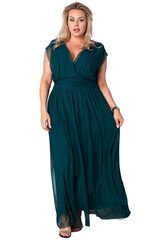 Suknelė moterims Karko LKK175251.5618, žalia цена и информация | Платья | pigu.lt