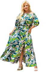 Suknelė moterims Karko LKK182174.4791, žalia цена и информация | Платья | pigu.lt