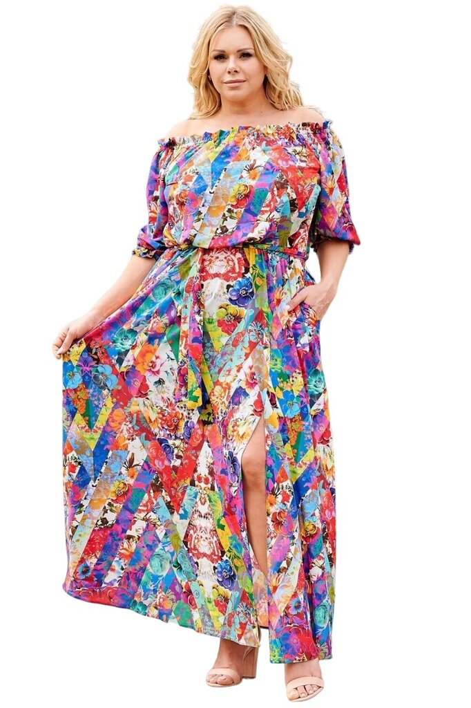 Suknelė moterims Karko Lkk182175.4791, įvairių spalvų kaina ir informacija | Suknelės | pigu.lt