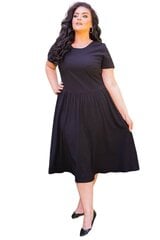 Suknelė moterims Karko Maria LKK183284.5618, juoda kaina ir informacija | Suknelės | pigu.lt