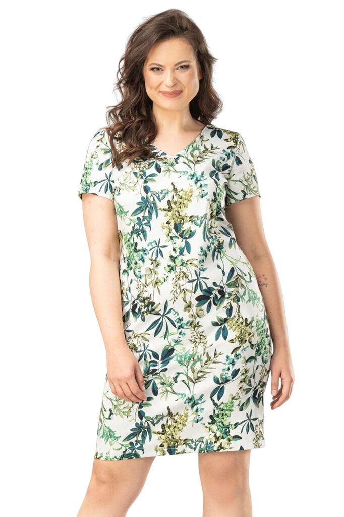 Suknelė moterims Karko Lkk183316.5618, žalia цена и информация | Suknelės | pigu.lt