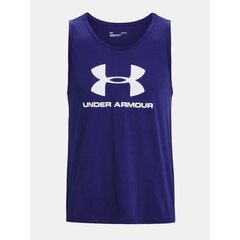 Under Armour sportiniai marškinėliai vyrams SW1004044.1904, mėlyni цена и информация | Мужская спортивная одежда | pigu.lt