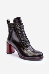 Aulinukai moterims BSB276412681, juodi kaina ir informacija | Aulinukai, ilgaauliai batai moterims | pigu.lt