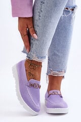 Laisvalaikio batai moterims 26129-F, violetiniai цена и информация | Женские туфли | pigu.lt