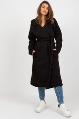 Paltas moterims Factory Price LKK1861652942, juodas цена и информация | Женские пальто | pigu.lt