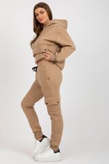 Laisvalaikio kostiumėlis moterims Factory Price LKK186179.2942, rudas цена и информация | Женские костюмы | pigu.lt