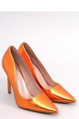 Aukštakulniai bateliai moterims Inello LKK184275, oranžiniai цена и информация | Женские туфли | pigu.lt