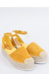 Espadrilės moterims Inello LKK153849.2677, geltonos kaina ir informacija | Bateliai moterims  | pigu.lt