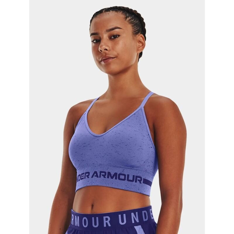 Sportinė liemenėlė moterims Under Armour W 135723232-495, mėlyna kaina ir informacija | Liemenėlės | pigu.lt