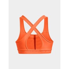 Sportinė liemenėlė moterims Under Armour W 1361034-866, oranžinė цена и информация | Бюстгальтеры | pigu.lt