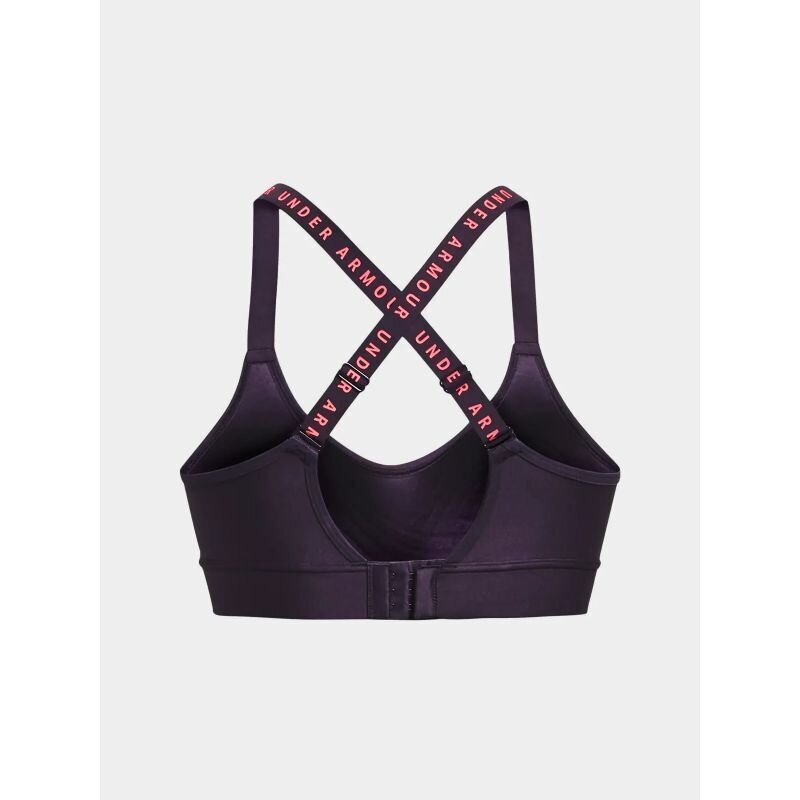 Sportinė liemenėlė moterims Under Armour W 1363353-541, violetinė kaina ir informacija | Liemenėlės | pigu.lt