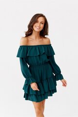 Suknelė moterims Roco Fashion Lkk186115.2679, žalia цена и информация | Платья | pigu.lt