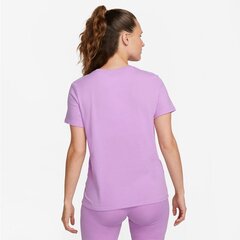 Marškinėliai moterims Nike DF Swoosh W, violetiniai цена и информация | Женские футболки | pigu.lt