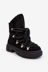 Sniego batai moterims Shala Bsb27867.2681, juodi kaina ir informacija | Aulinukai, ilgaauliai batai moterims | pigu.lt