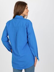 Marškiniai moterims, mėlyni kaina ir informacija | Palaidinės, marškiniai moterims | pigu.lt