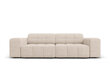 Sofa Cosmopolitan Design Chicago, smėlio цена и информация | Sofos | pigu.lt