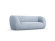 Sofa Cosmopolitan Design Essen, mėlyna kaina ir informacija | Sofos | pigu.lt