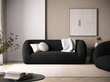 Sofa Cosmopolitan Design Essen, juoda kaina ir informacija | Sofos | pigu.lt