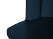 2-ių kėdžių komplektas Cosmopolitan Design Evora, mėlynas kaina ir informacija | Virtuvės ir valgomojo kėdės | pigu.lt