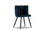 Kėdė Cosmopolitan Design Evora, mėlyna/juoda