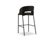 Baro kėdė Cosmopolitan Design Meda, juoda kaina ir informacija | Virtuvės ir valgomojo kėdės | pigu.lt