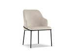 Кресло Cosmopolitan Design Sandrine, бежевый/черный цвет