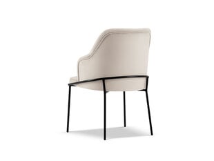 Кресло Cosmopolitan Design Sandrine, бежевый/черный цвет цена и информация | Стулья для кухни и столовой | pigu.lt