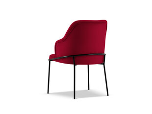 Kėdė Cosmopolitan Design Sandrine, raudona/juoda kaina ir informacija | Virtuvės ir valgomojo kėdės | pigu.lt
