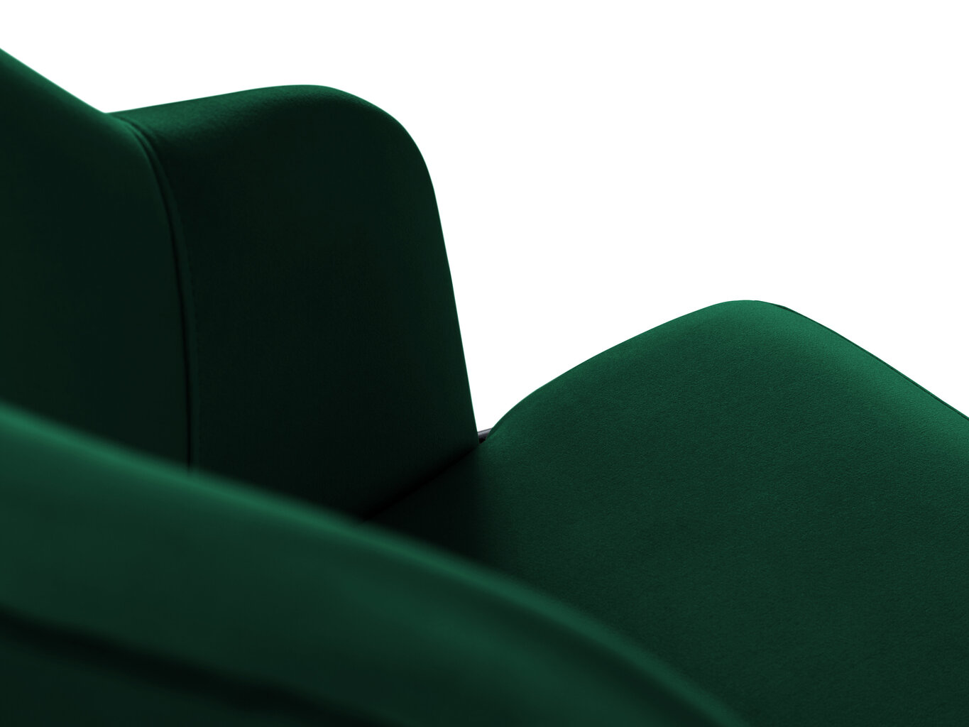 Kėdė Cosmopolitan Design Sandrine, žalia/juoda kaina ir informacija | Virtuvės ir valgomojo kėdės | pigu.lt