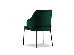 Кресло Cosmopolitan Design Sandrine, зеленый/черный цвет цена и информация | Стулья для кухни и столовой | pigu.lt