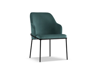 Кресло Cosmopolitan Design Sandrine, синий/черный цвет цена и информация | Стулья для кухни и столовой | pigu.lt