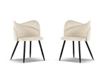 2-ių kėdžių komplektas Cosmopolitan Design Santana, smėlio